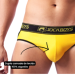 Kit Harness & Jockstrap – Amarelo