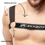 Kit Harness & Jockstrap – Preto
