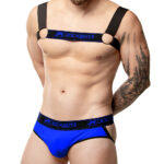 Kit Harness & Jockstrap – Azul