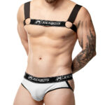 Kit Harness & Jockstrap – Branco