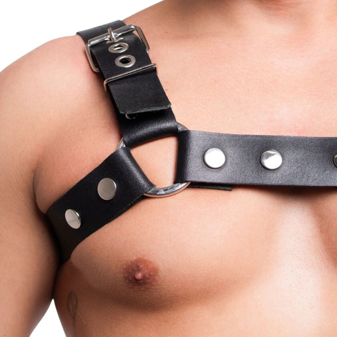 Harness Masculino em Couro Legítimo (4)
