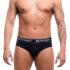 Cueca Slip de Poliamida Preta