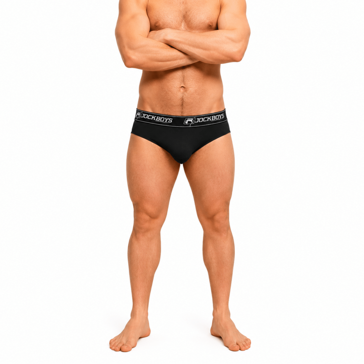 Cueca Slip de Poliamida Preta
