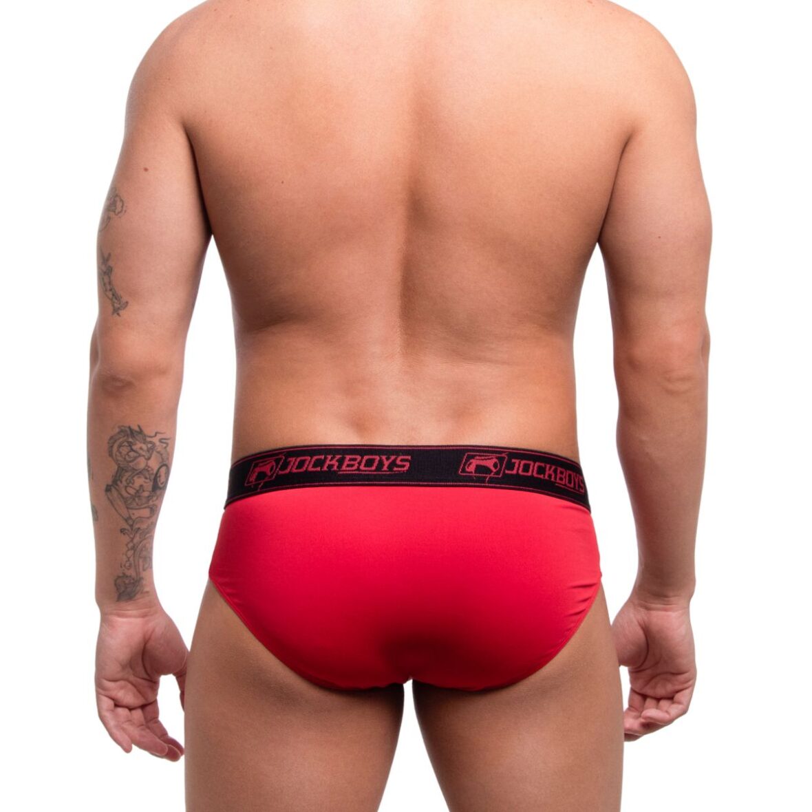 Cueca Slip Microfibra de Poliamida Vermelha (3)