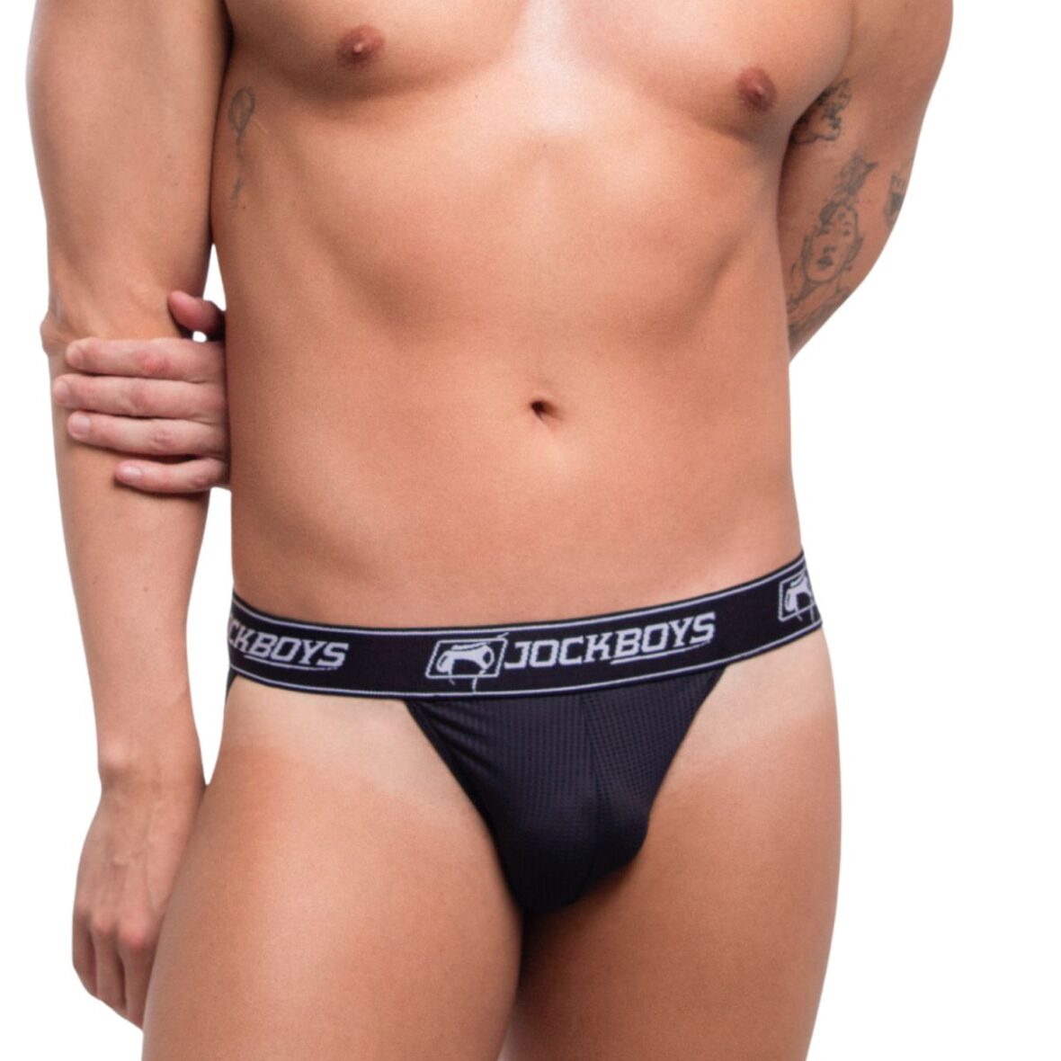 Jockstrap Preta para Academia (2)