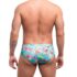 Sunga Masculina Floral Azul