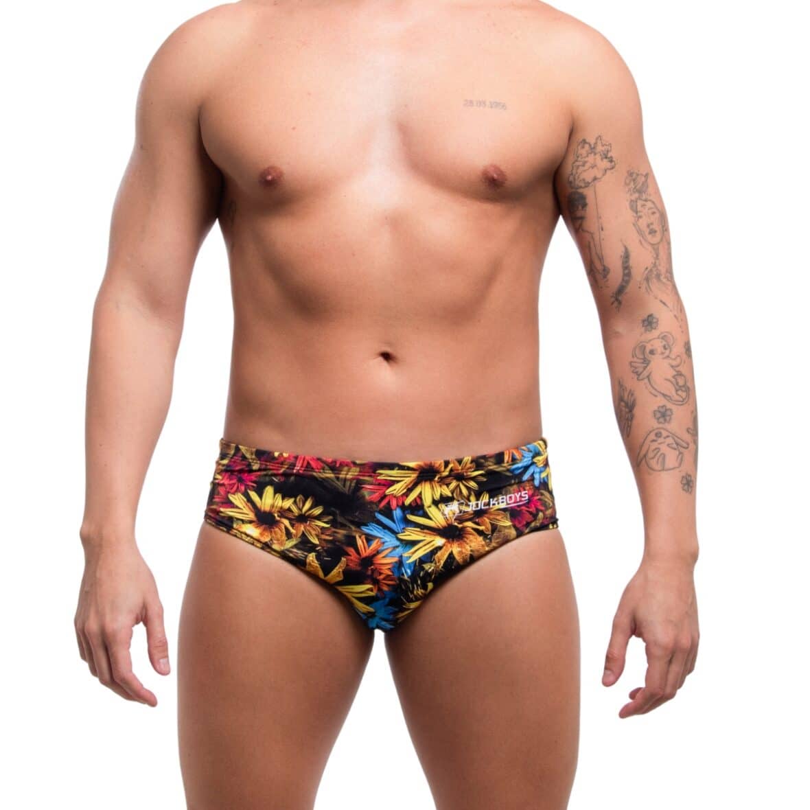 Sunga Masculina Floral Tropical Frente