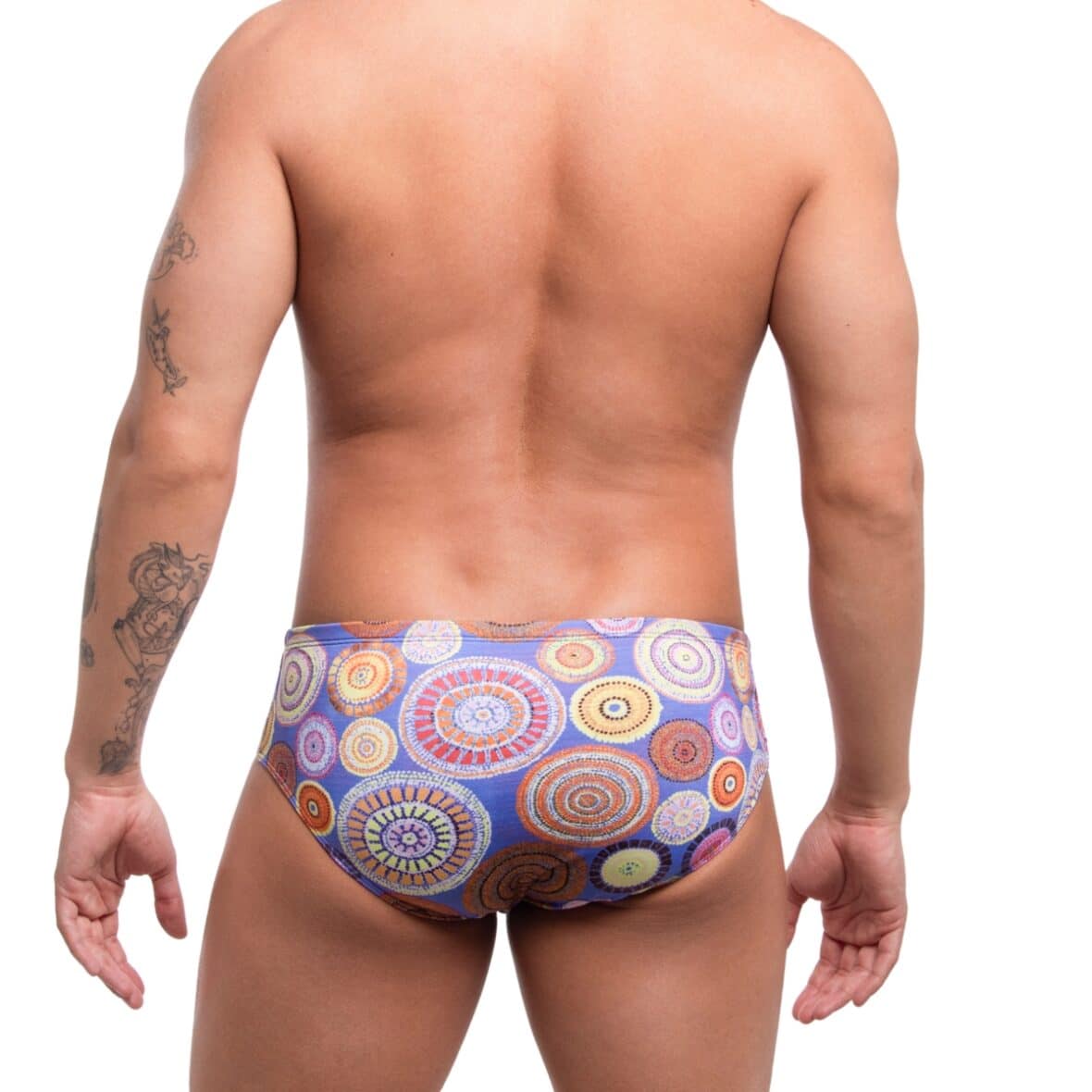 Sunga Masculina Geométrica Costas