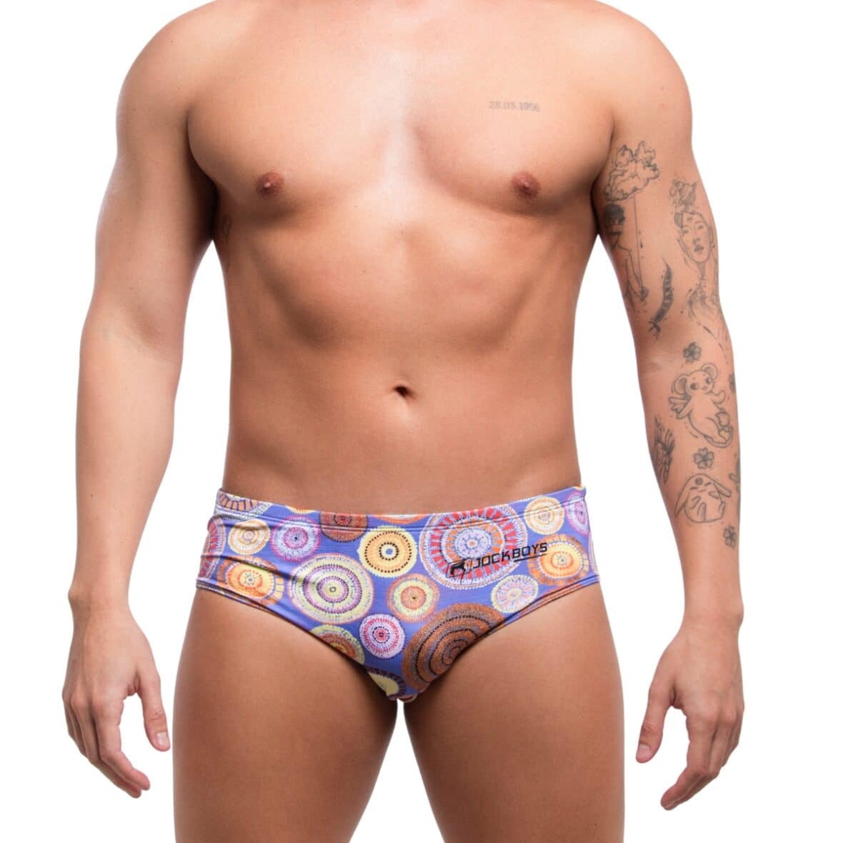 Sunga Masculina Geométrica Frente