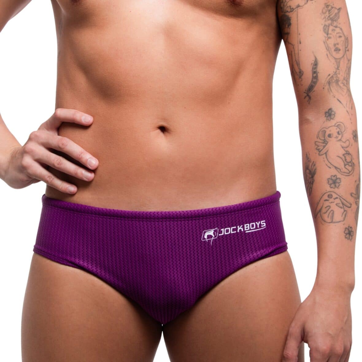 Sunga Masculina Roxa Texturizada