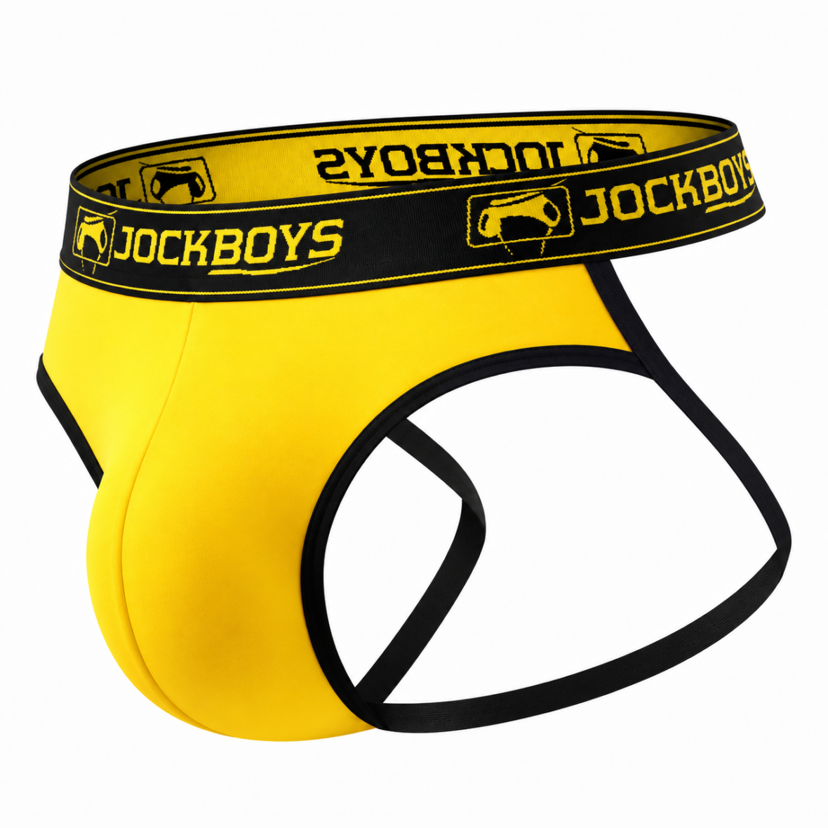 cueca-jockstrap-slip-amarela-angulo-lateral